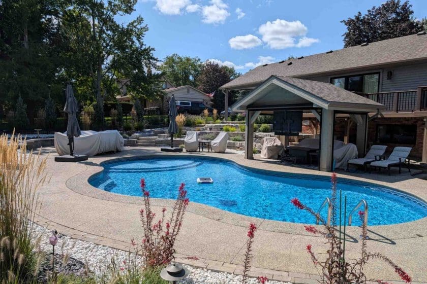 West Bloomfield, MI Landscape Design