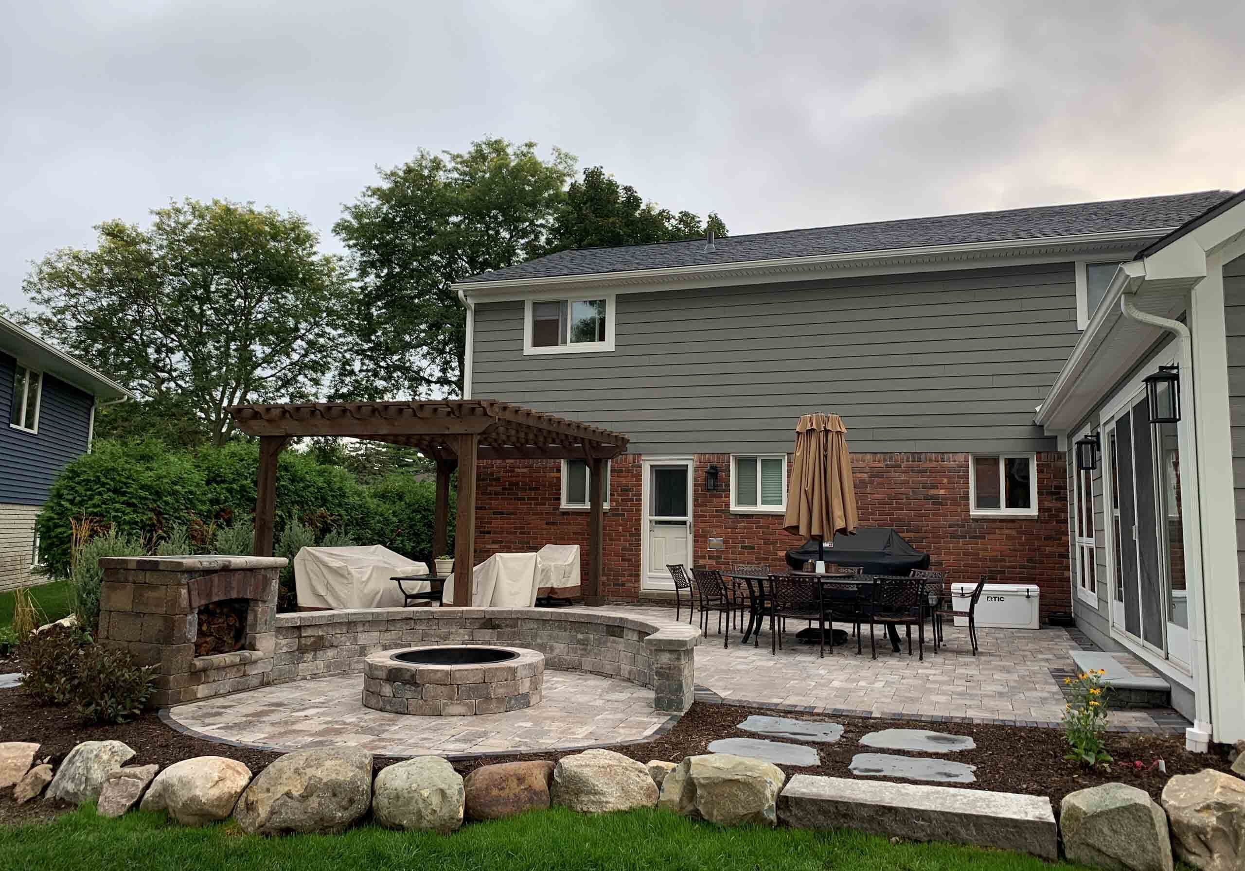 West Bloomfield, MI Landscape Design