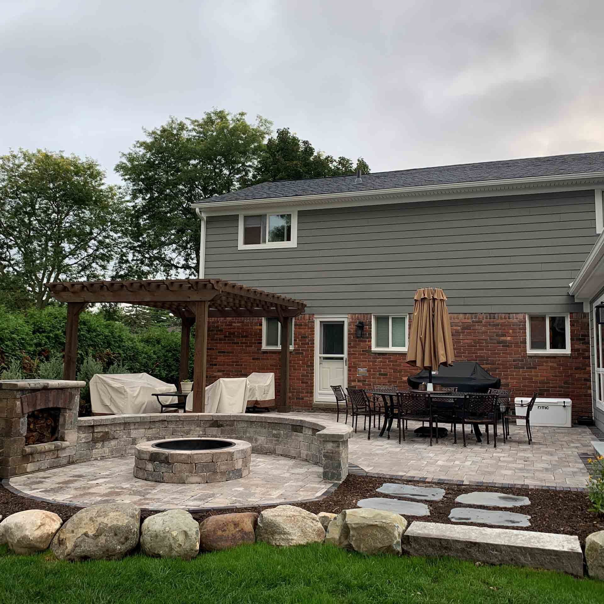 West Bloomfield, MI Landscape Design